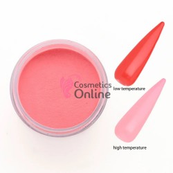 Pudra acrilica de 10g Amelie Change Acrylic Carved Powders 3D - PDR40 Rosu-Pink